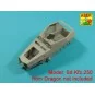 Barrel for German machine gun MG34 with Panzerschild, 1/35 - Aber M...