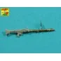 Barrel for German machine gun MG34 with Panzerschild, 1/35 - Aber M...