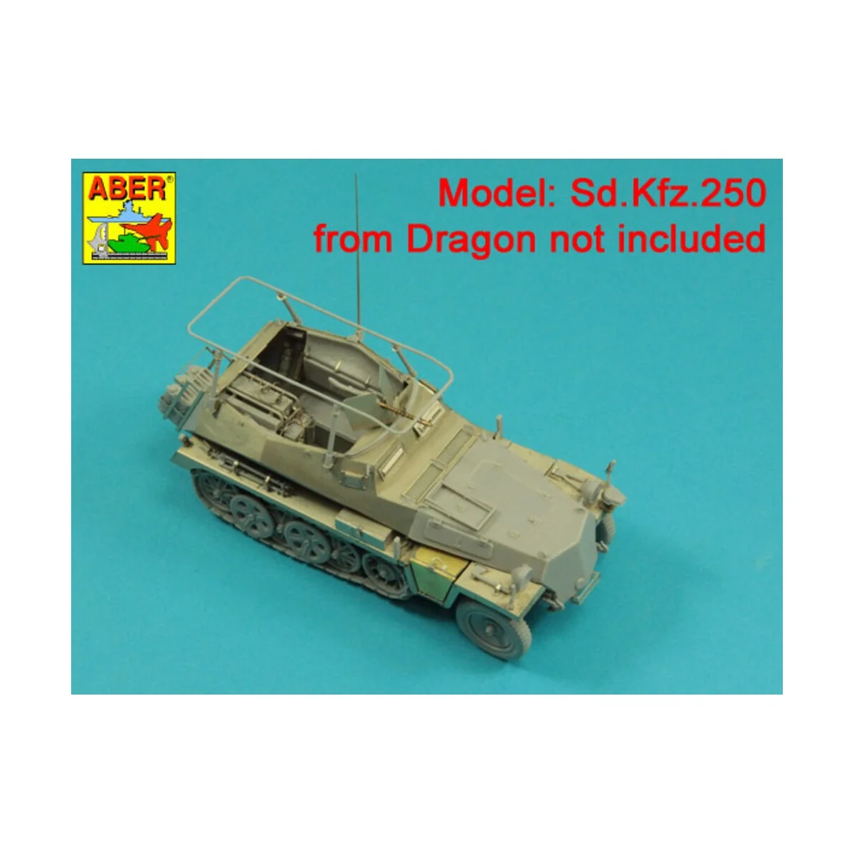 Barrel for German machine gun MG34 with Panzerschild, 1/35 - Aber M...