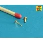Set of gun barrel tips for MG 08 x3 pcs. And barrel tips for MG 08/...