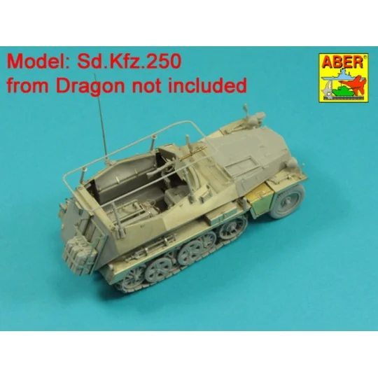 Barrel for German machine gun MG34 with Panzerschild, 1/35 - Aber M...