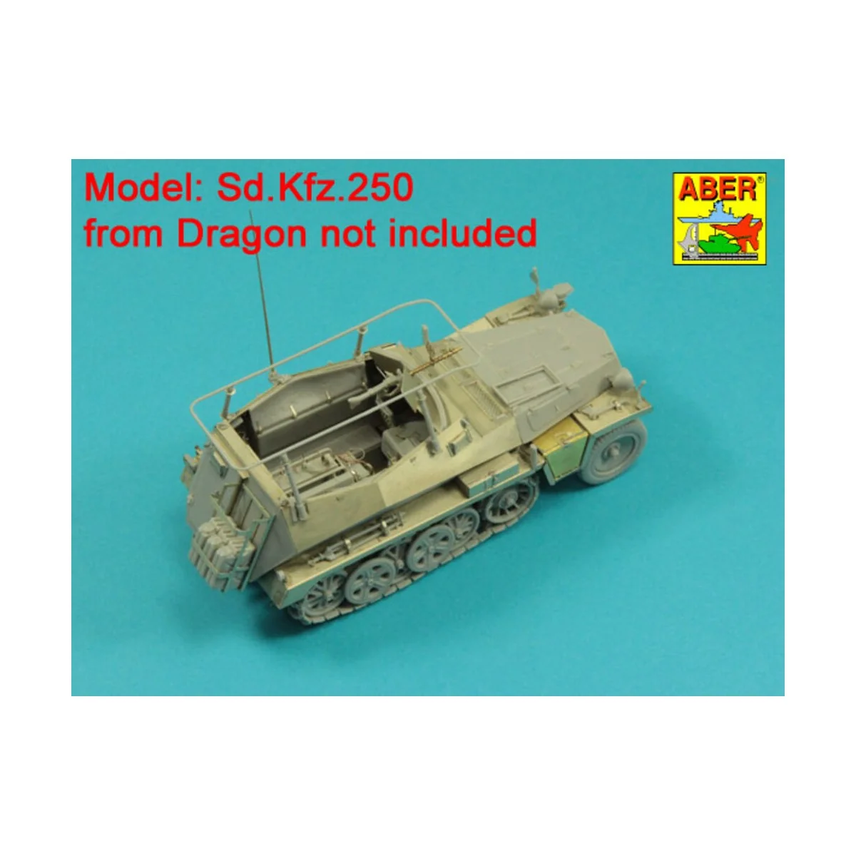 Barrel for German machine gun MG34 with Panzerschild, 1/35 - Aber M...