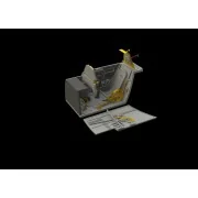 Bf 109E cockpit & radio compartment f.Ed, 1/48 - Eduard Accessories... Bf 109E cockpit & radio compartment f.Ed, 1/48 - Eduard Accessories...
