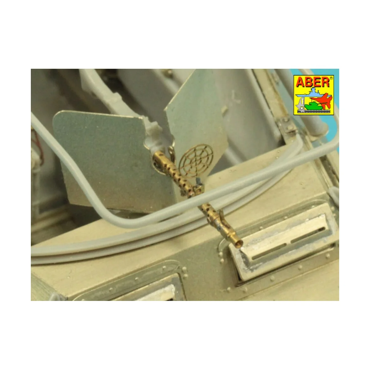 Barrel for German machine gun MG34 with Panzerschild, 1/35 - Aber M...