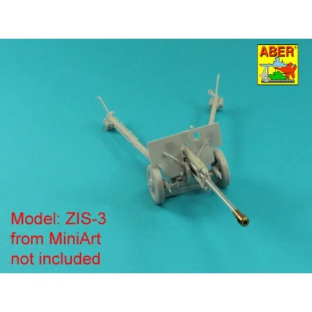 Gun barrel for ZiS-3, 1/35 - Aber Models 35 L-173