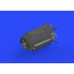 Bf 109E engine for Eduard, 1/48 - Eduard Accessories 648474