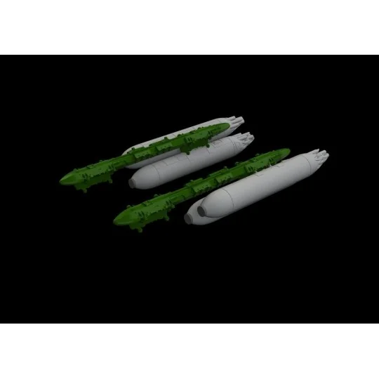 SUU-7 dispenser w/ extended tubes - Eduard Accessories 648478