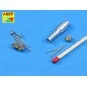 Set of barrels for Soviet tank T-28, 1/35 - Aber Models 35 L-175
