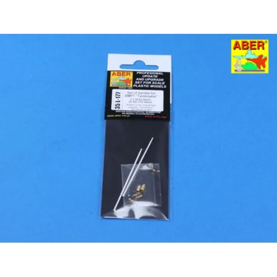 Set of barrels for BMPT Terminator, 1/35 - Aber Models 35 L-177
