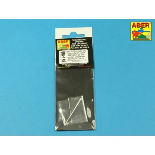 Gun barrels used on early M2/M3 Bradley or LAV-25, 1/35 - Aber Mode...