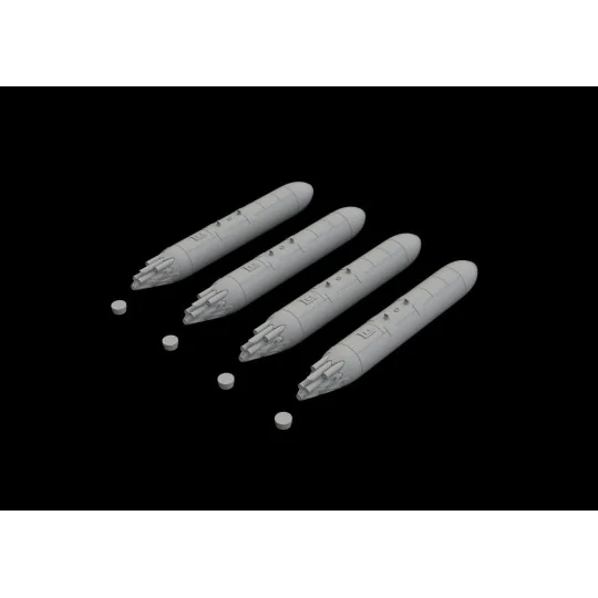 SUU-7 dispenser w/ extended tubes, 1/48 - Eduard Accessories 648478