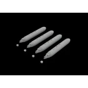 SUU-7 dispenser w/ extended tubes - Eduard Accessories 648478