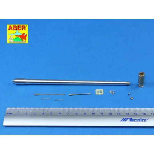 Armament for Soviet JS-7 Heavy Tank (With long muzzle brake), 1/35 ...