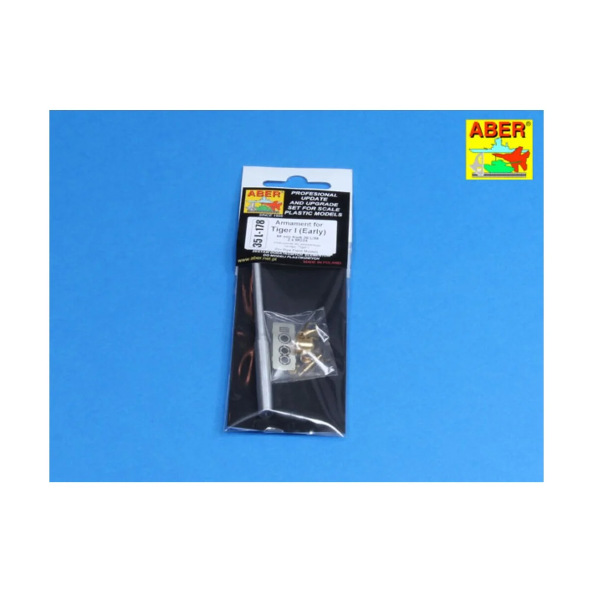Armament for Tiger I (Early) RFM, 1/35 - Aber Models 35 L-178