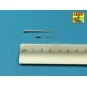Gun barrels used on early M2/M3 Bradley or LAV-25, 1/35 - Aber Mode...