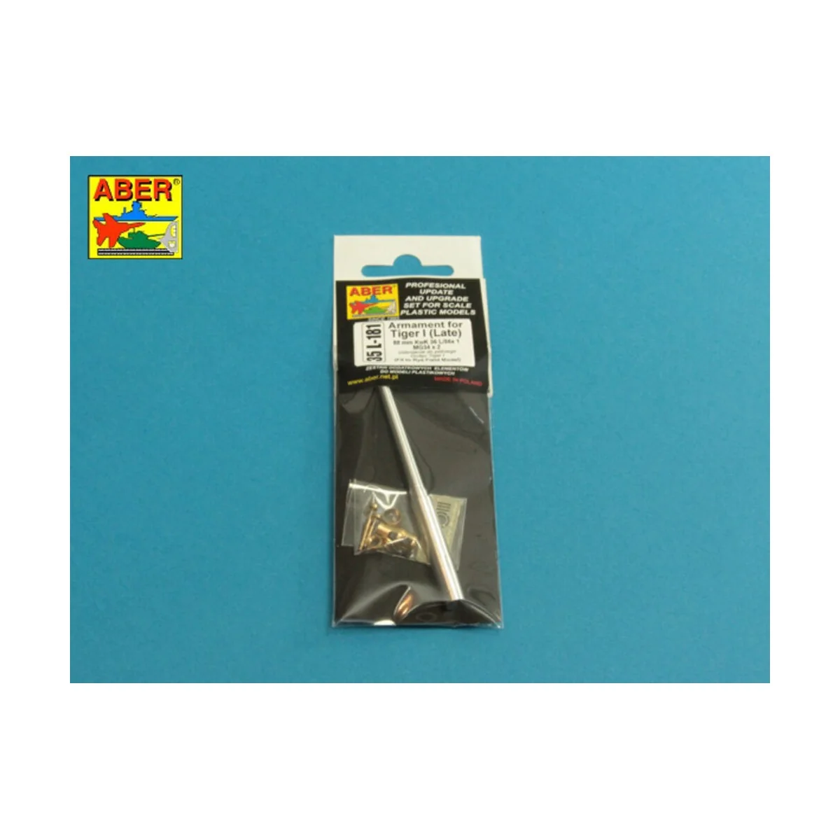 Armament for Tiger I (Late model), 1/35 - Aber Models 35 L-181