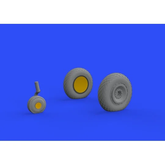 P-47D wheels for Tamiya, 1/48 - Eduard Accessories 648484