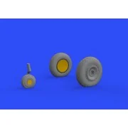 P-47D wheels for Tamiya, 1/48 - Eduard Accessories 648484
