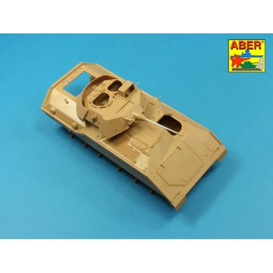 Gun barrels used on early M2/M3 Bradley or LAV-25, 1/35 - Aber Mode...