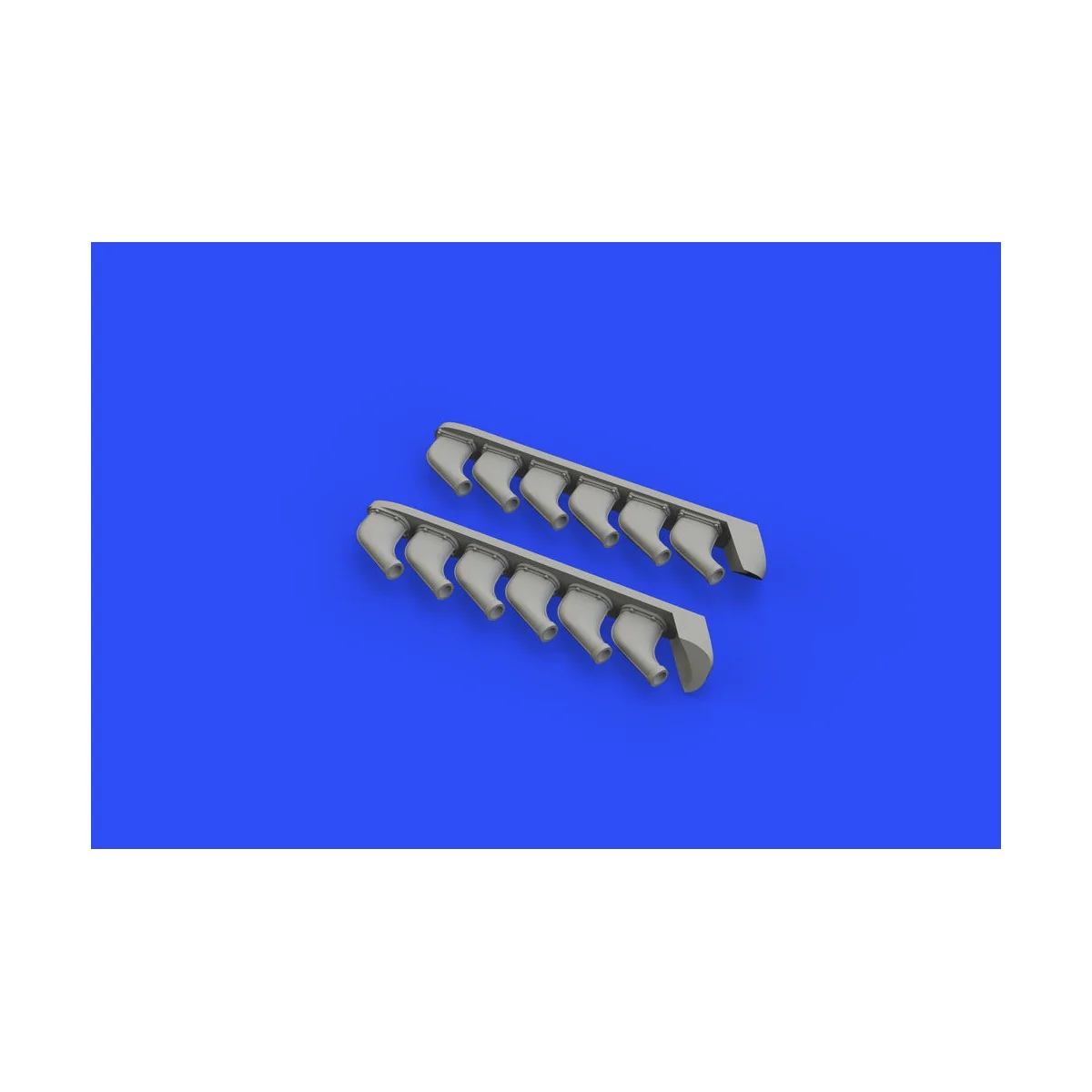 P-51D exhaust stacks for Eduard - Eduard Accessories 648485