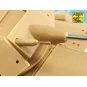 Gun barrels used on early M2/M3 Bradley or LAV-25, 1/35 - Aber Mode...