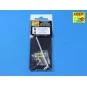 76 mm barrel with muzzle brake for M4A3E8, 1/35 - Aber Models 35 L-186