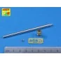 76 mm barrel with muzzle brake for M4A3E8, 1/35 - Aber Models 35 L-186