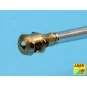 76 mm barrel with muzzle brake for M4A3E8, 1/35 - Aber Models 35 L-186