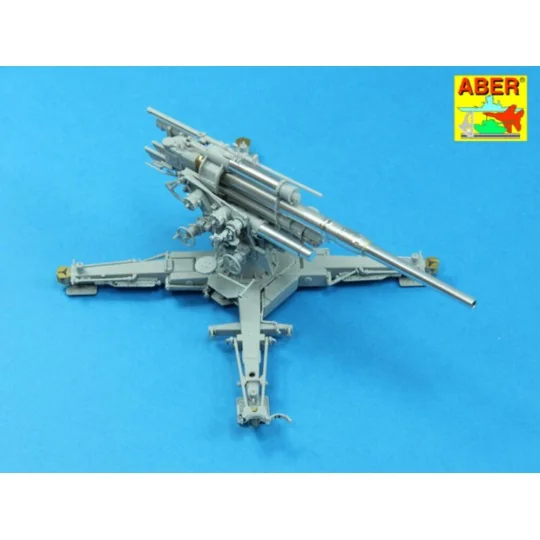 German 88mm L/56 two-piece barrel, 1/35 - Aber Models 35 L-189