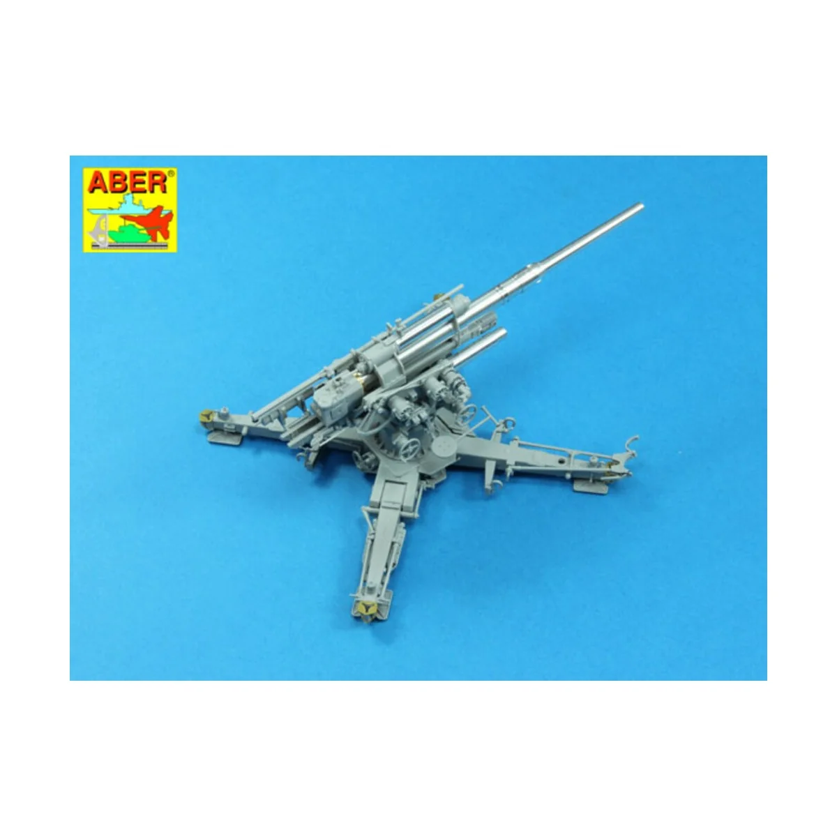 German 88mm L/56 two-piece barrel, 1/35 - Aber Models 35 L-189
