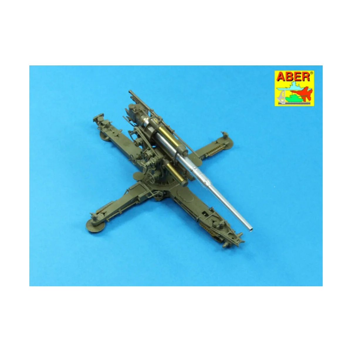 German 88mm L/56 two-piece barrel, 1/35 - Aber Models 35 L-189