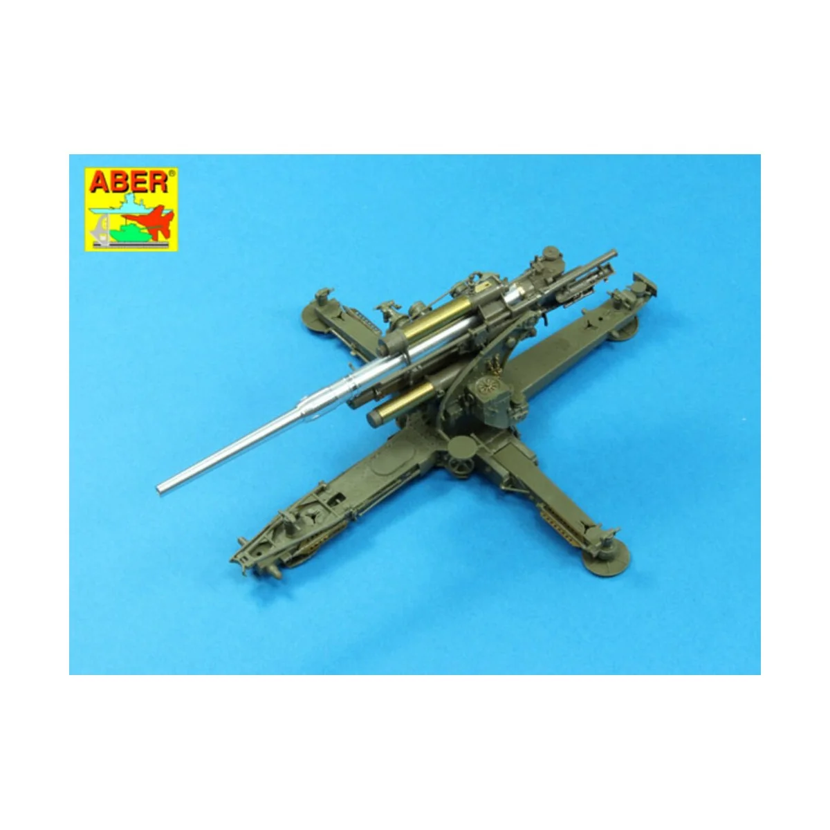 German 88mm L/56 two-piece barrel, 1/35 - Aber Models 35 L-189