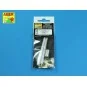 120mm gun barrel for Conqueror Mark 2, 1/35 - Aber Models 35 L-191