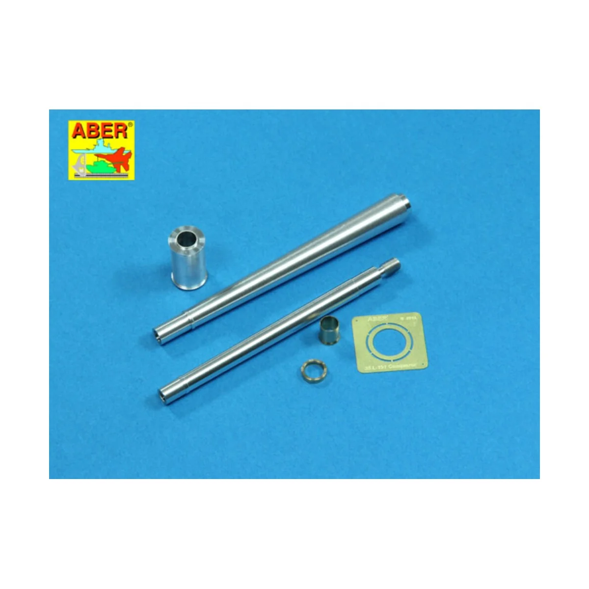 120mm gun barrel for Conqueror Mark 2, 1/35 - Aber Models 35 L-191