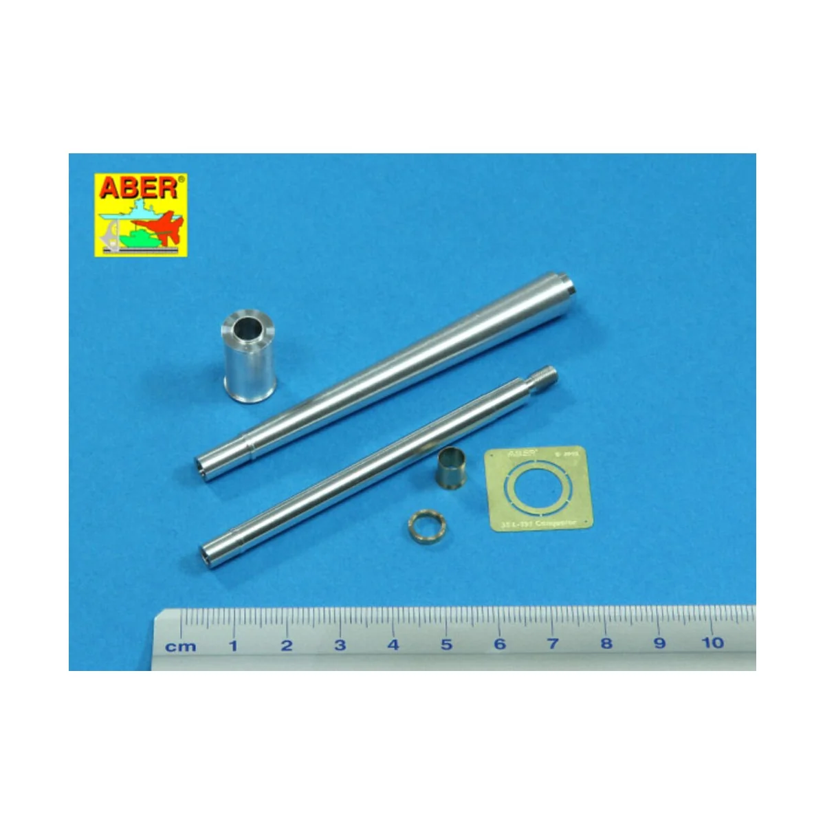 120mm gun barrel for Conqueror Mark 2, 1/35 - Aber Models 35 L-191