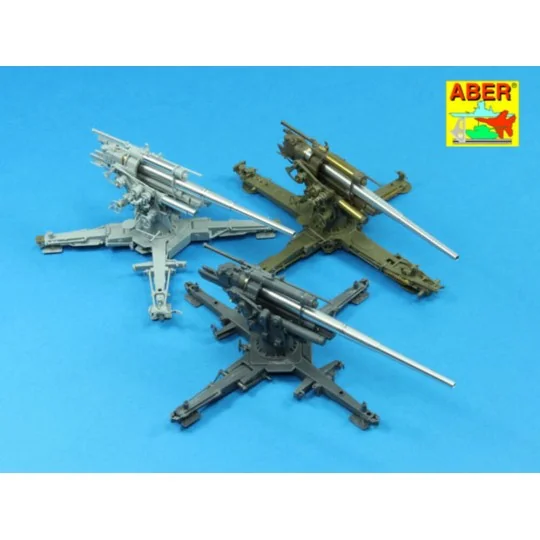 German 88mm L/56 single-piece barrel for Flak 18/37, 1/35 - Aber Mo...
