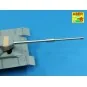 120mm gun barrel for Conqueror Mark 2, 1/35 - Aber Models 35 L-191