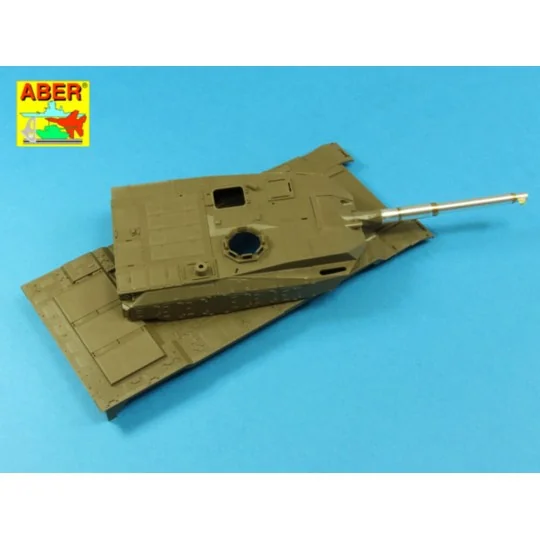 120 mm L/44 Smoothbore gun barrel forType 10 Tank, 1/35 - Aber Mode...