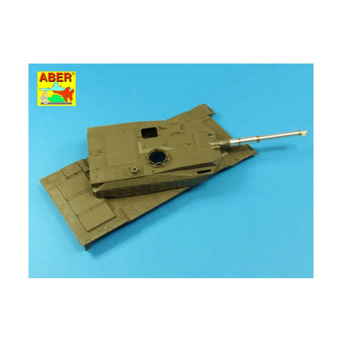 120 mm L/44 Smoothbore gun barrel forType 10 Tank, 1/35 - Aber Mode...