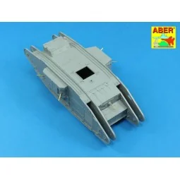 Barrels for British WWI Tank Mk.V, 1/35 - Aber Models 35 L-197 2