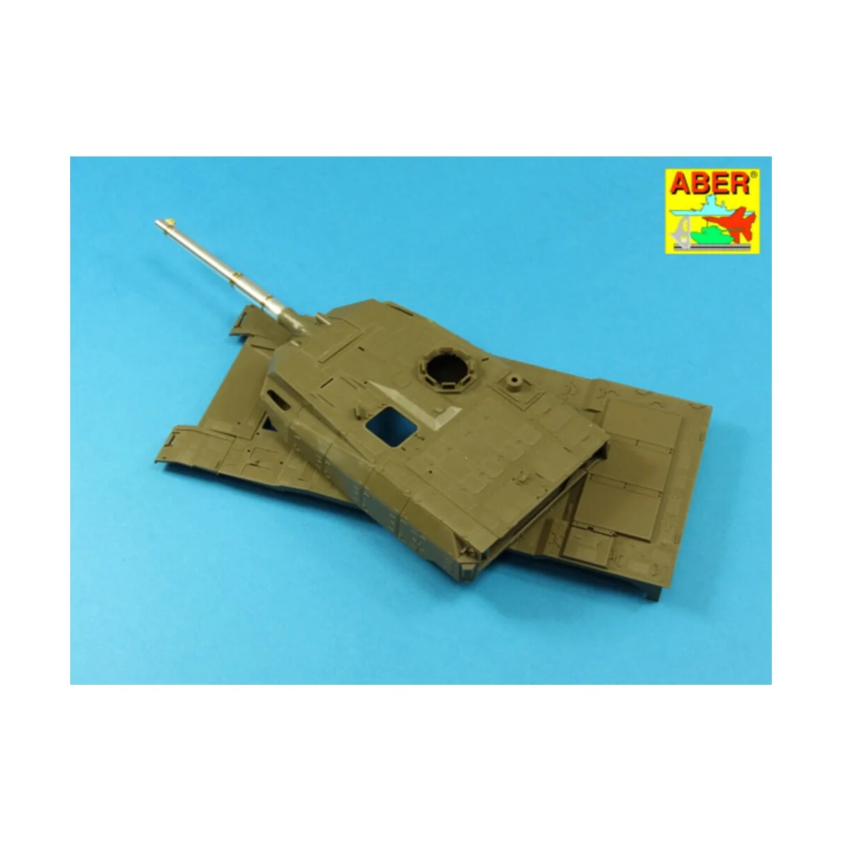 120 mm L/44 Smoothbore gun barrel forType 10 Tank, 1/35 - Aber Mode...