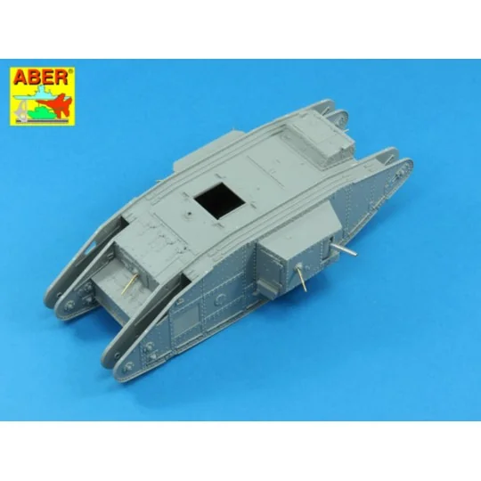 Barrels for British WWI Tank Mk.V, 1/35 - Aber Models 35 L-197