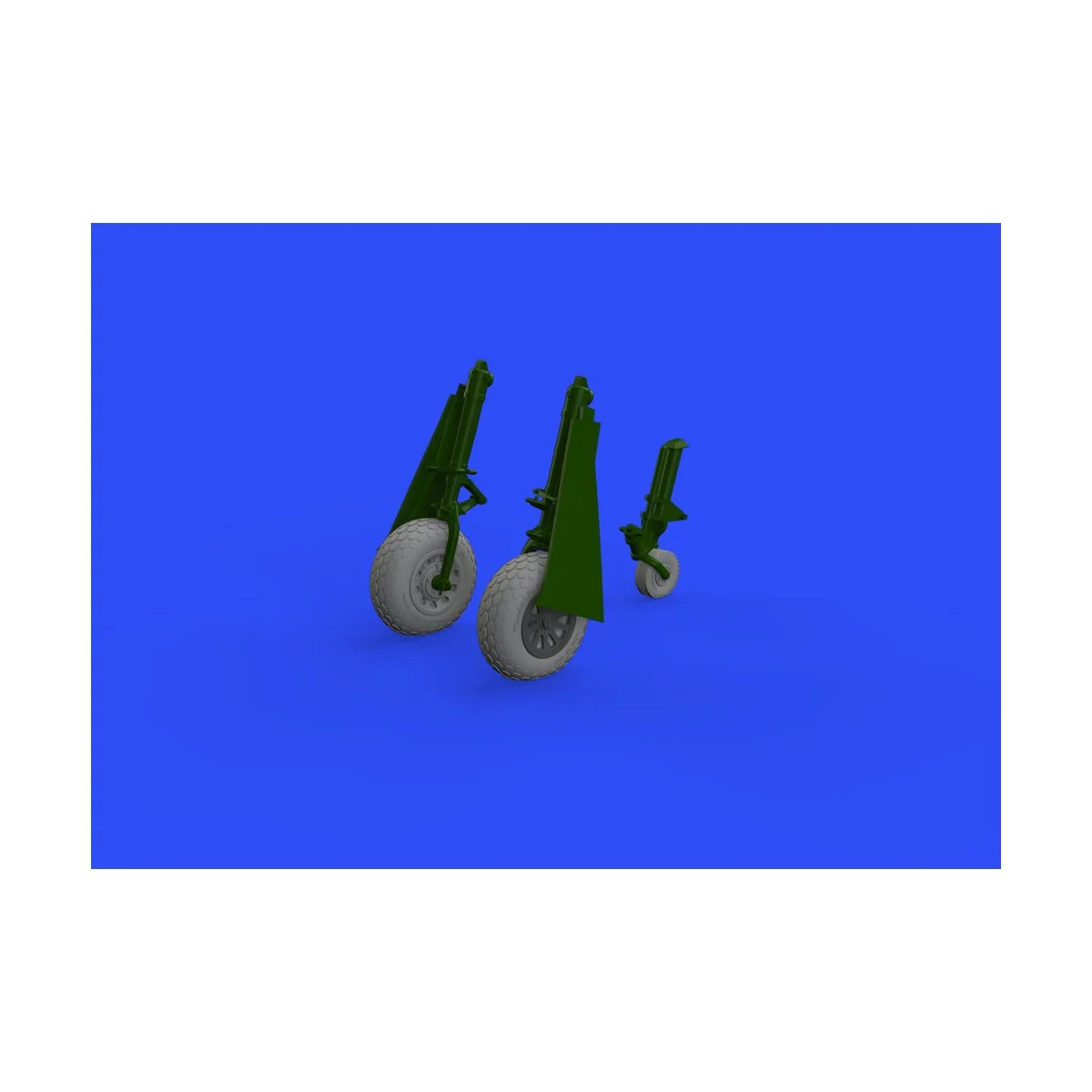 P-51D wheels oval tread for Eduard, 1/48 - Eduard Accessories 648503