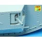 Barrels for British WWI Tank Mk.V, 1/35 - Aber Models 35 L-197