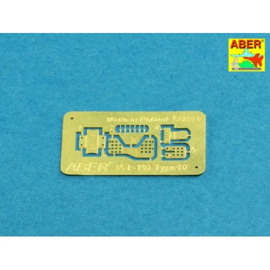120 mm L/44 Smoothbore gun barrel forType 10 Tank, 1/35 - Aber Mode...