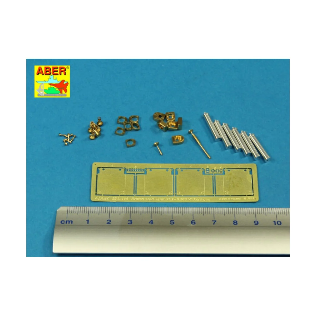 Barrels for Tank Mk.IV Female, 1/35 - Aber Models 35 L-196