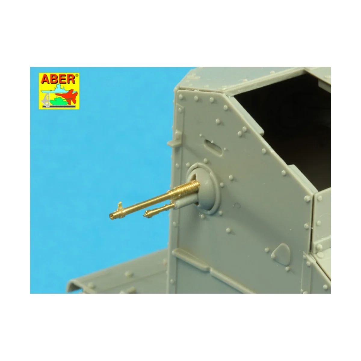 Armament for British Tank Mk.A Whippet, 1/35 - Aber Models 35 L-199