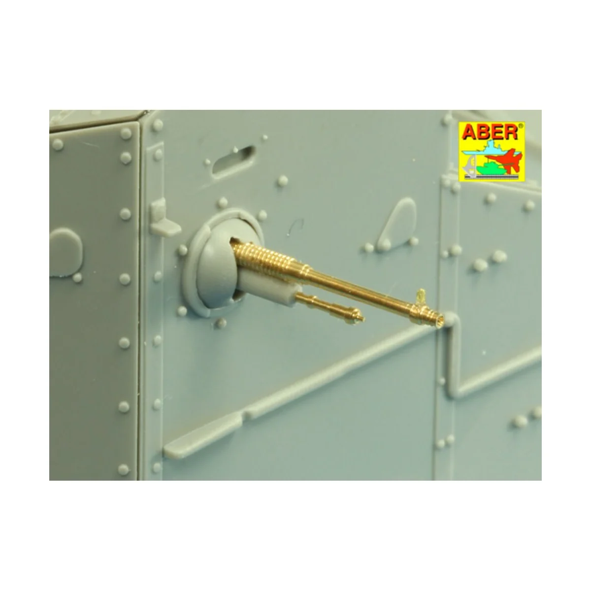 Armament for British Tank Mk.A Whippet, 1/35 - Aber Models 35 L-199