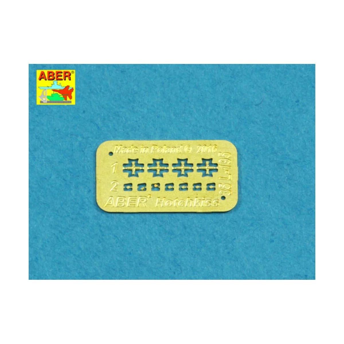 Armament for Vickers Medium Tank MK I, 1/35 - Aber Models 35 L-198