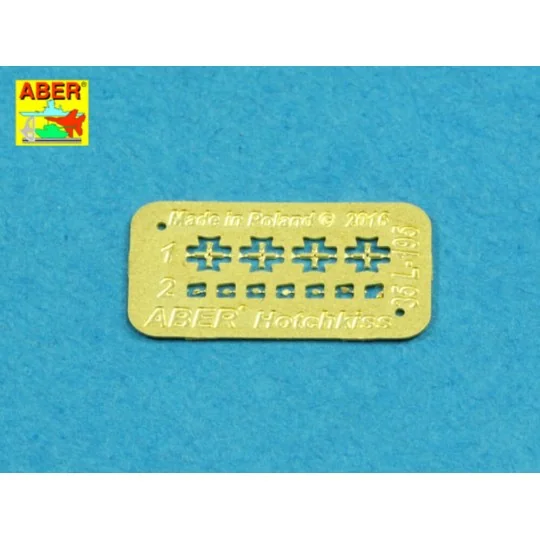 Armament for British Tank Mk.A Whippet, 1/35 - Aber Models 35 L-199